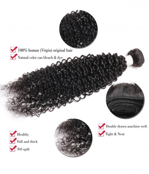 Kinky Curly Brazilian Remy Human Hair Weave Uniwigs Official Site