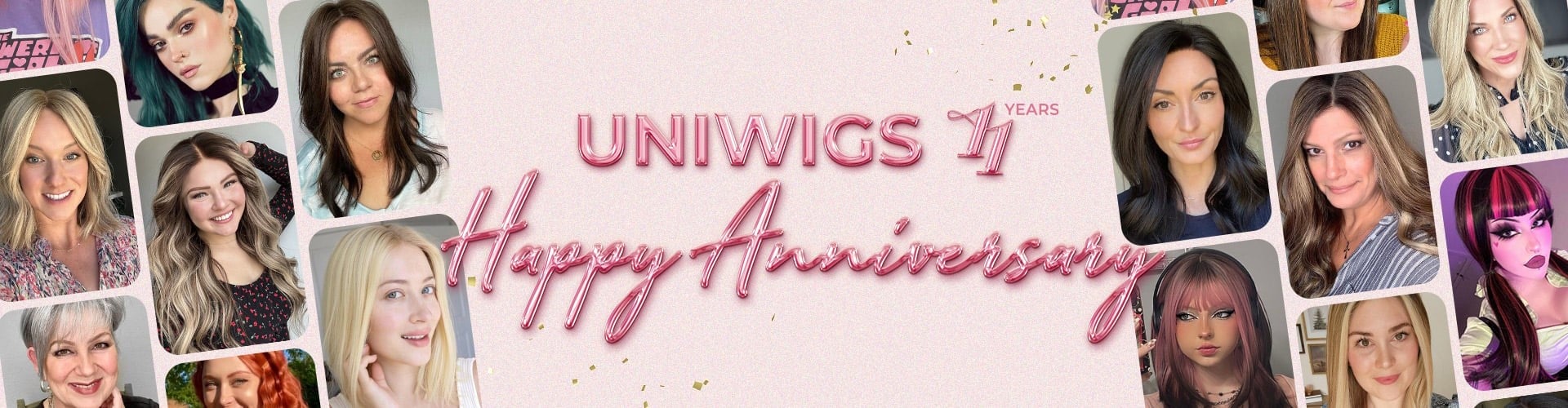 Enjoy 70% Off While Celebrating 11 Years of UniWigs!