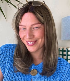 Palermo | Dark Blonde Highlighted Synthetic Lace Front Wig